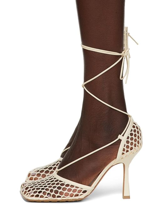 Bottega Veneta Brown Stretch Heels