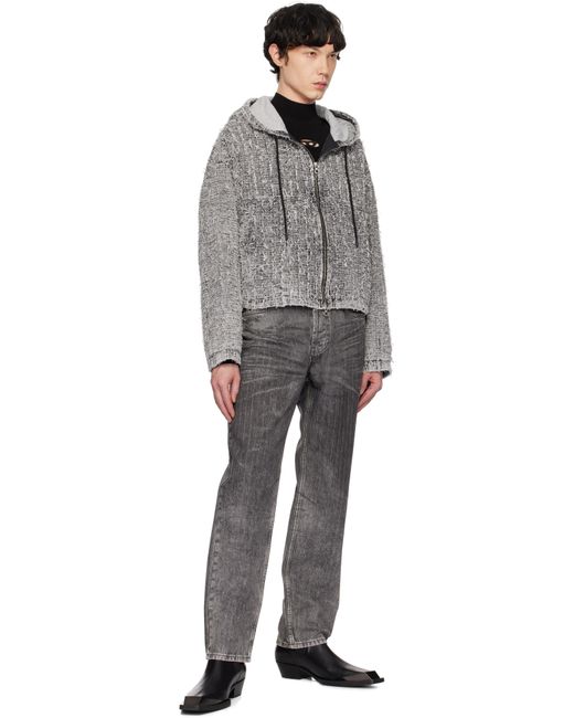 【関税込み】Diesel グレー De-Flow-S1 デニムジャケット Dieselのグレー De-Flow-S1 デニムジャケットがセール中