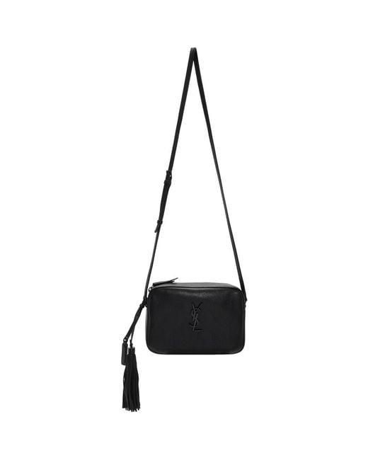 Saint Laurent Black Lou Camera Bag Lyst