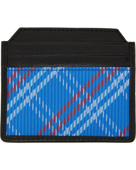 Vivienne Westwood Blue Slim Card Holder for men