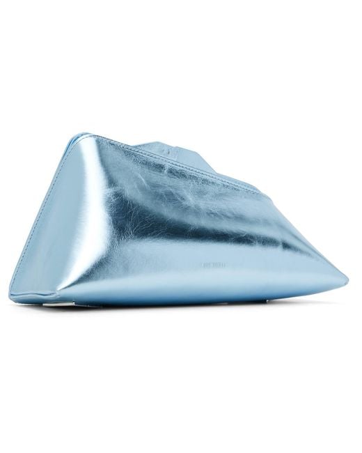 The Attico Blue '8.30 Pm' Oversized Clutch