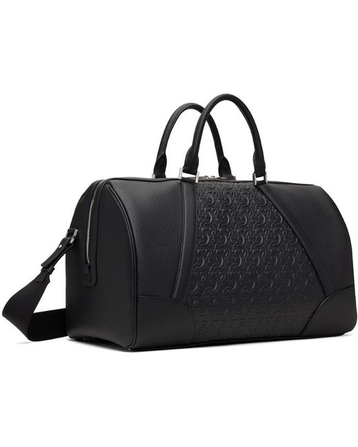 Ferragamo Gancini Duffle Bag in Black for Men Lyst