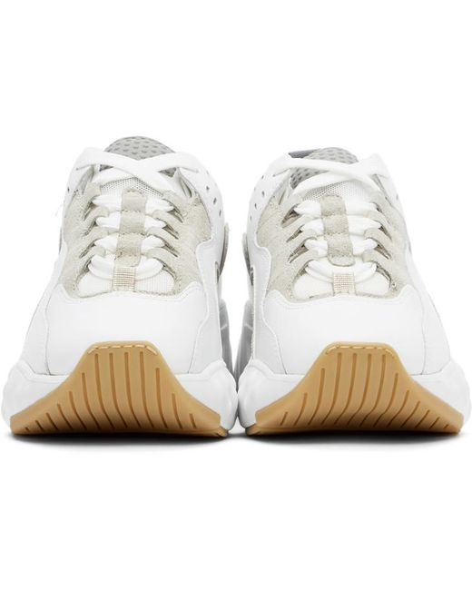 Acne Studios Leather Ssense Exclusive Nappa Manhattan Sneakers in White -  Lyst