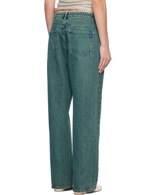 Paloma Wool Green Crowd Jeans