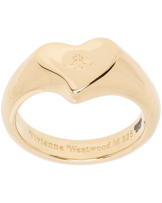 Bague marybelle dorée Vivienne Westwood pour homme en coloris Metallic