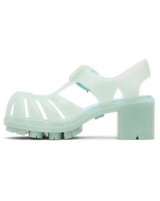 Bottega Veneta Black Gertie Fisherman Heeled Sandals