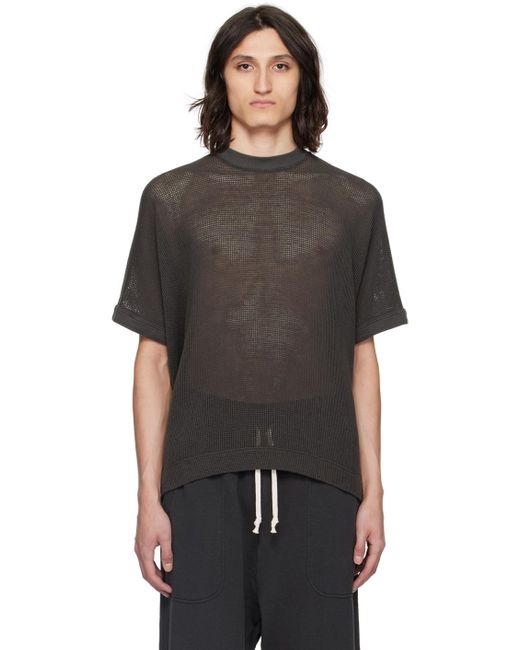 Jan Jan Van Essche Black O-Project Loose-Fit T-Shirt for men