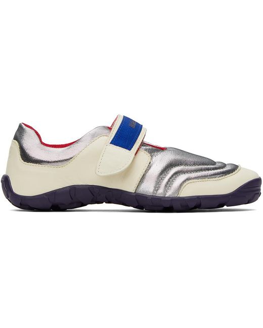 Wales Bonner Black Off-white & Silver Jewel Sneakers