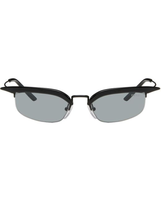 Prada Black 'Prada Runway' Sunglasses for men