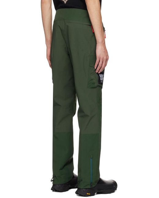 Undercover Green The North Face Edition Geodesic Cargo Pants for men