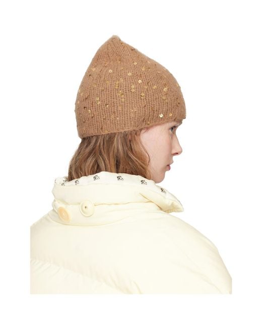 Undercover Red Sequin Beanie