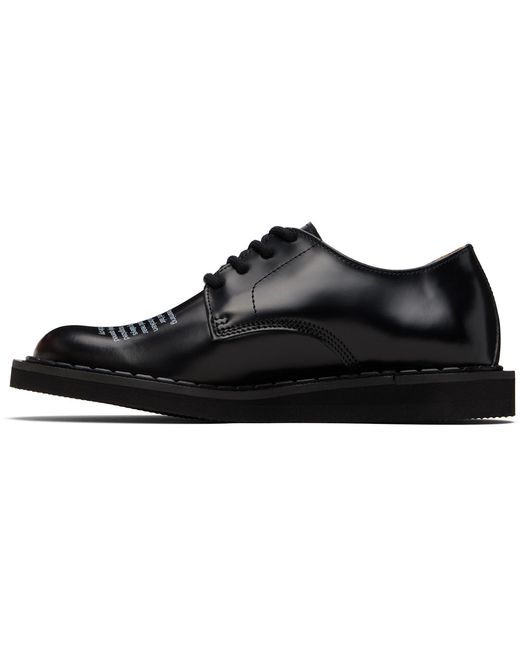 George Cox Black Undercover Edition 4 Eyelet Derbys