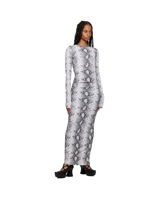 16Arlington Black Pattern Long-Sleeved Top