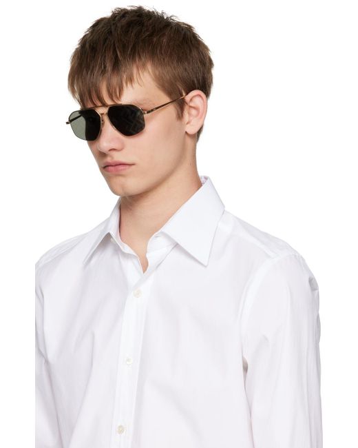 Fendi Black Gold Travel Sunglasses for men