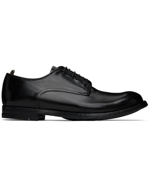 Officine Creative Black Anatomia 012 Derbys for men