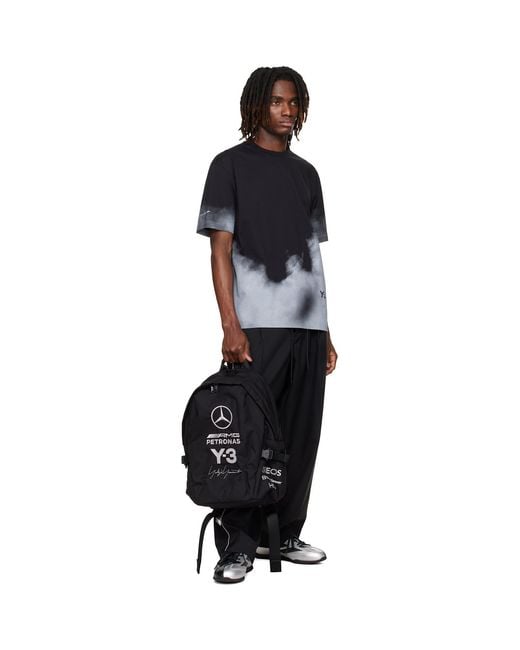 Y-3 Black Mercedes-Amg F1 Edition Petronas Formula 1 Team Backpack for men
