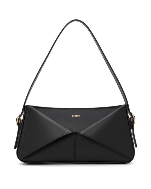 Coperni Black Belt Baguette Bag