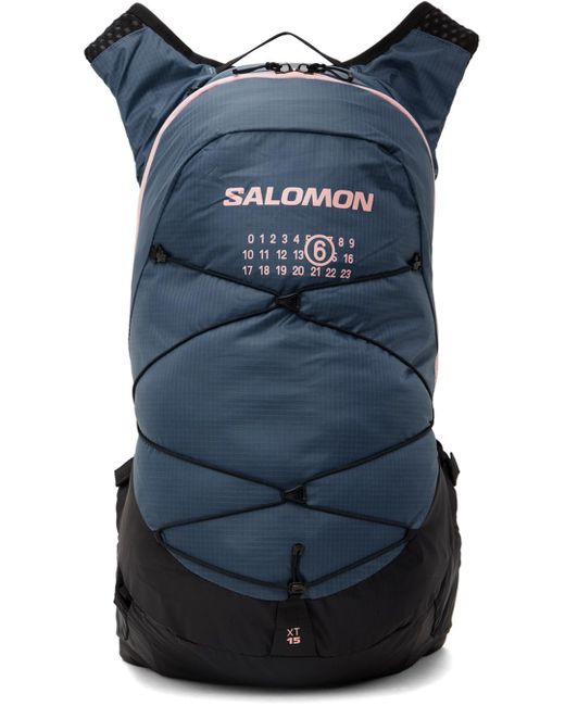 MM6 by Maison Martin Margiela Blue & Black Salomon Edition Xt 15 Backpack, 20 L
