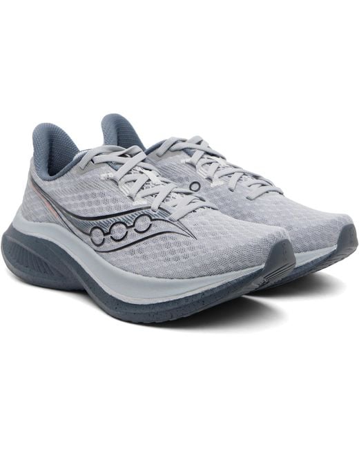 Saucony Gray Endorphin Speed 5 Sneakers for men