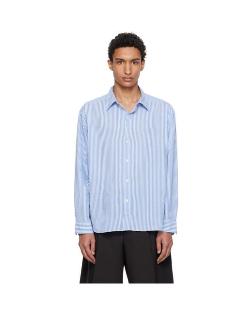 mfpen Blue Generous Shirt for men