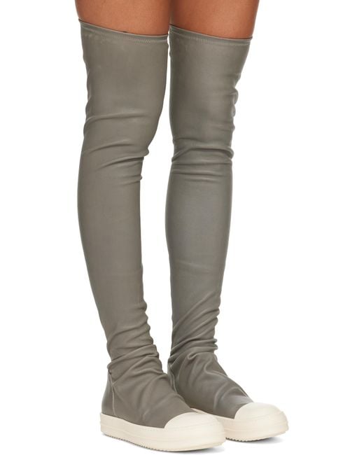 Rick Owens Multicolor Concordians High Stocking Sneakers