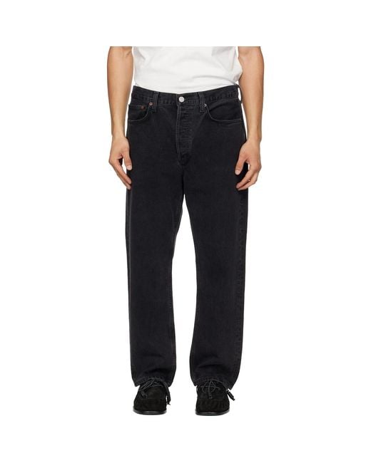 Agolde Black 90's Jeans for men