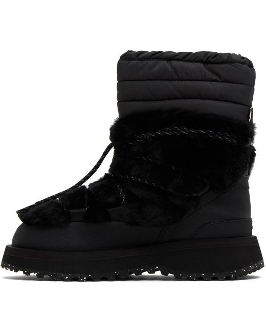 Suicoke Black Bower-ab-hi-fur Boots for men