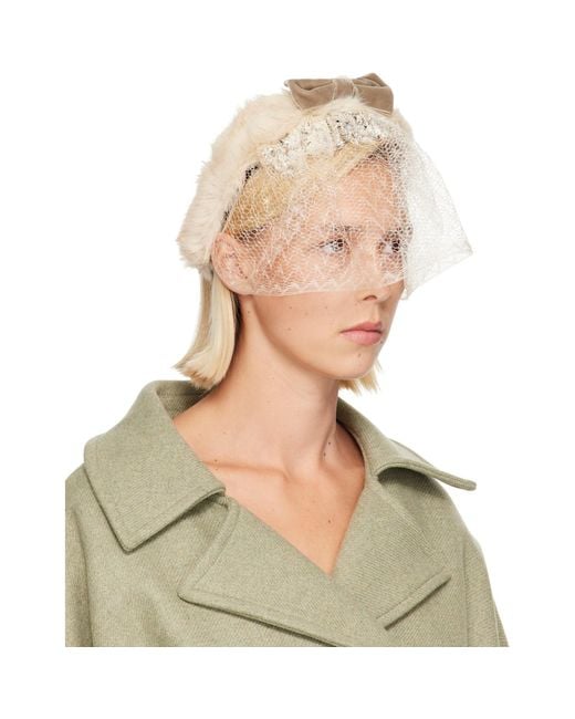 Anna Sui Multicolor Veil Headband