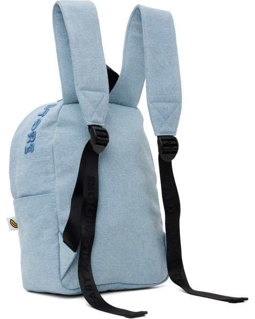 A Bathing Ape Baby Milo Denim Mini Backpack in Blue for Men