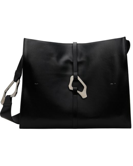 メンズ HELIOT EMIL ブラック Luculent トートバッグ Black