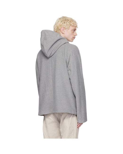 Uncertain Factor Gray Nose Tackle Hoodie for men