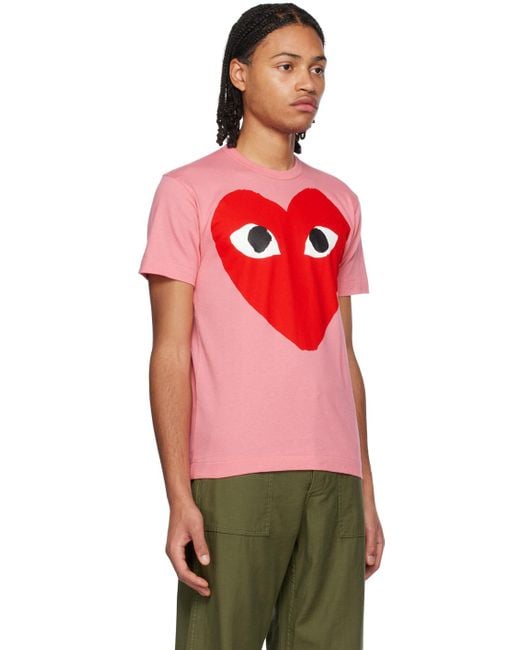 COMME DES GARÇONS PLAY Red Heart T-Shirt for men