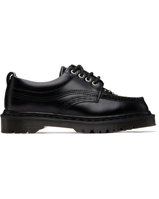 Dr. Martens Black Lowell Stud Derbys for men