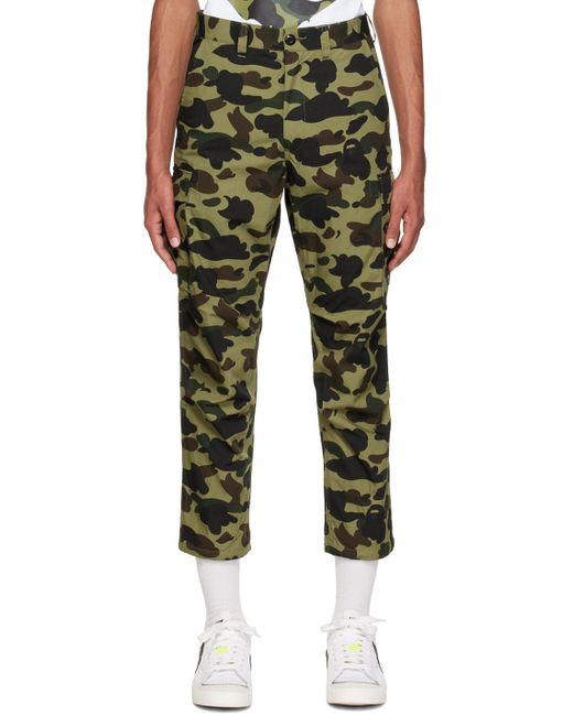 bathing ape cargo pants