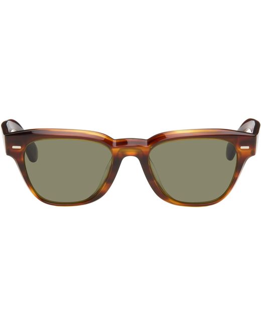 Oliver Peoples Green Rueny Sunglasses for men