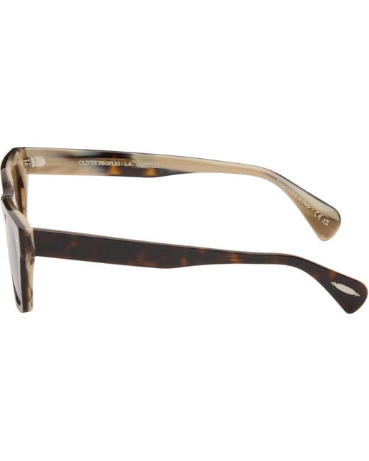Oliver Peoples Black Ryce Sunglasses for men