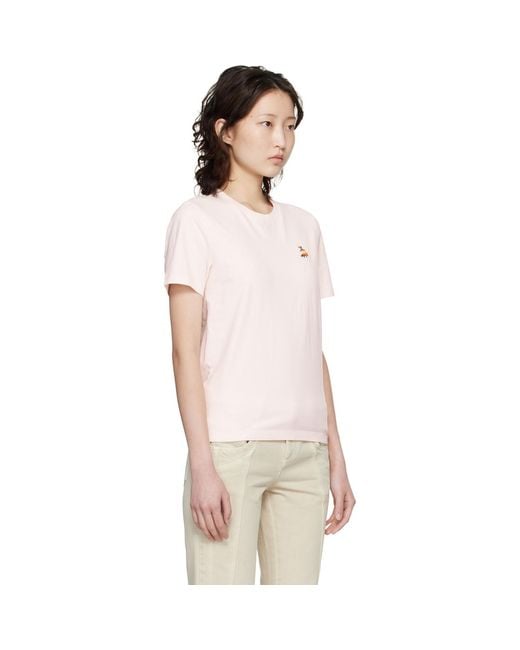 Maison Kitsuné Multicolor Dreaming Fox Regular T-Shirt