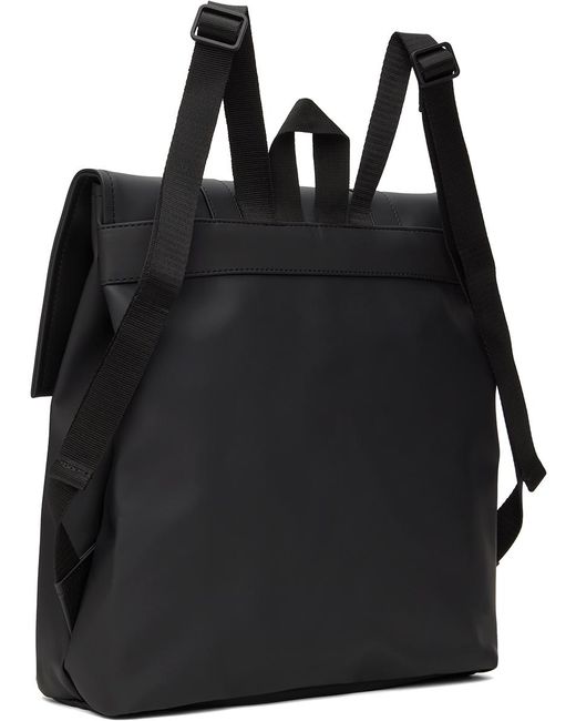 Mini sac à dos de style messager noir Rains pour homme en coloris Black