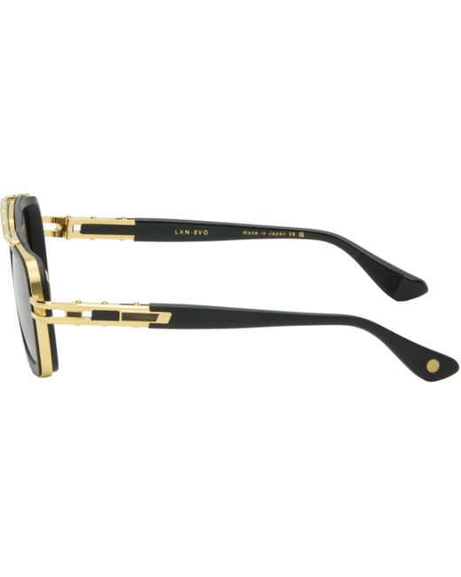 Lunettes De Soleil Lxn-Evo Noir Et Doré Dita Eyewear pour homme en coloris Black