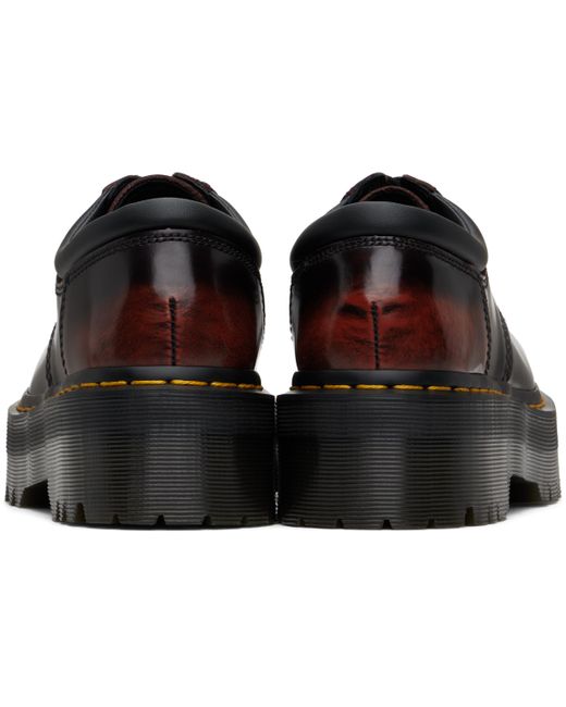 Derbys 8053 Noir Et Rouge En Cuir À Plateforme Dr. Martens pour homme en coloris Black