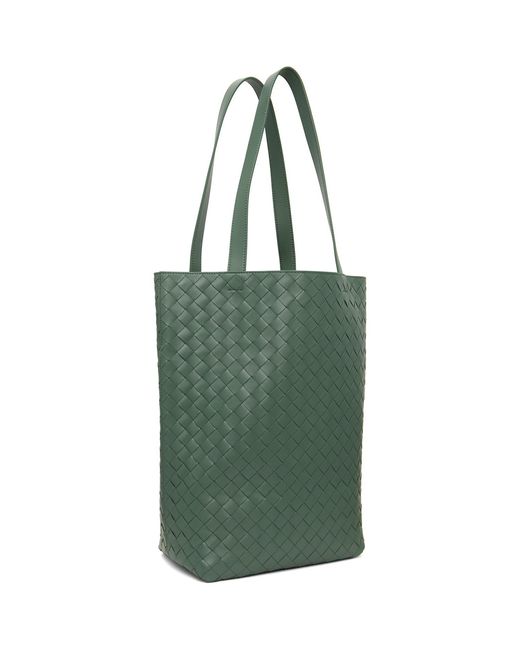 Bottega Veneta Green Small Intrecciato Tote