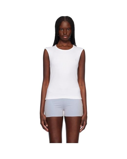 CDLP Black Rib Vest T-Shirt