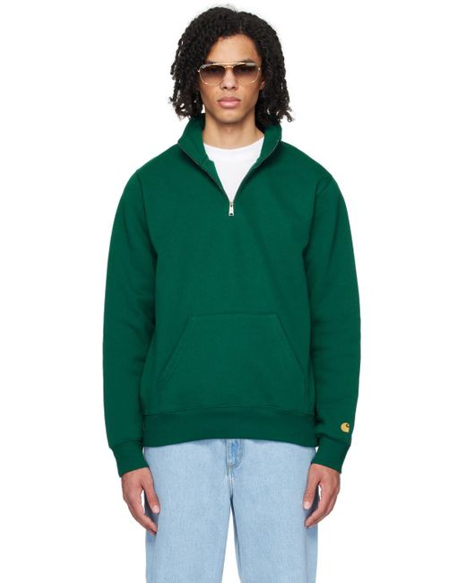 Carhartt Green Chase Sweatshirt for men