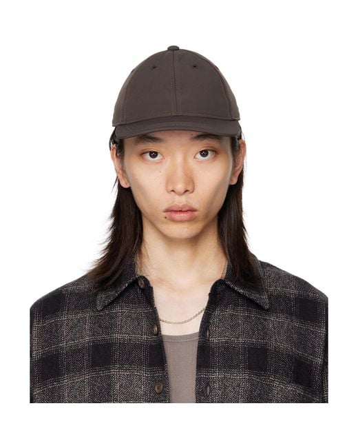 Our Legacy Black Ball Cap for men