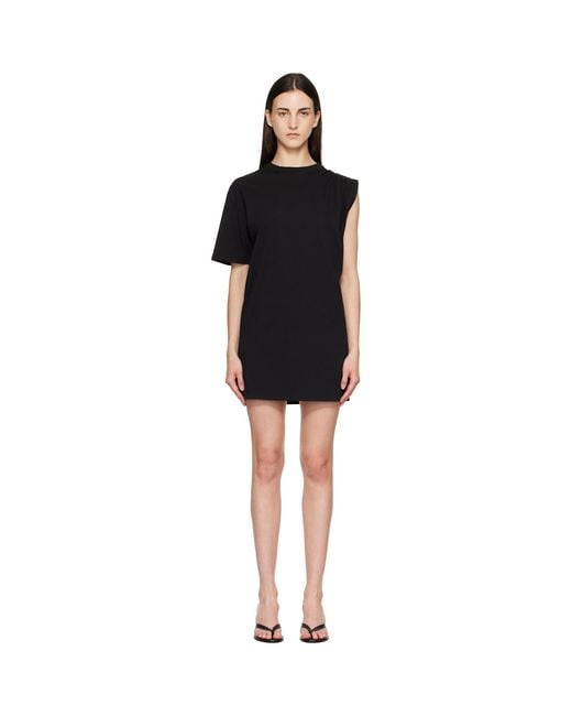 Agolde Black Roma Minidress