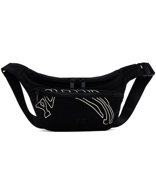 Y-3 Black Morphed Pouch for men