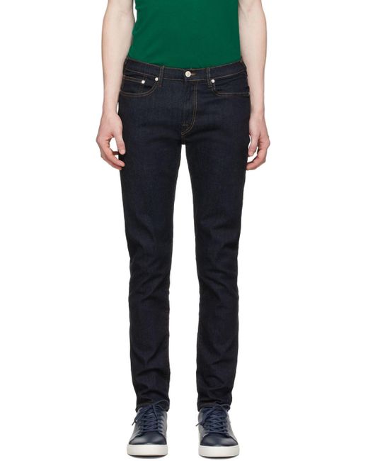PS by Paul Smith Blue Organic Reflex Slim-fit Jeans for men