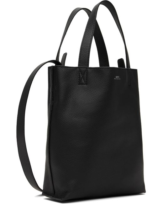 メンズ A.P.C. ブラック スモール Maiko Shopping トートバッグ Black