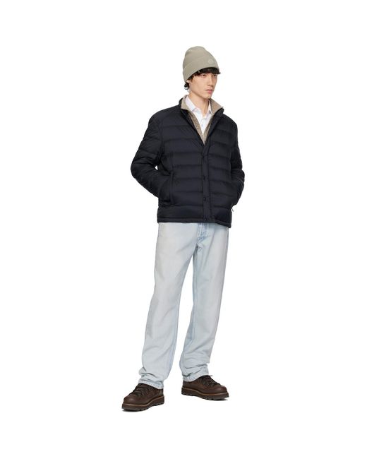 Moncler Black Selves Short Down Jacket for men