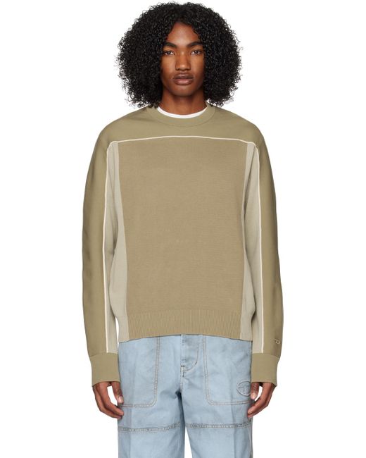 DIESEL Multicolor Khaki K-wichita Sweater for men